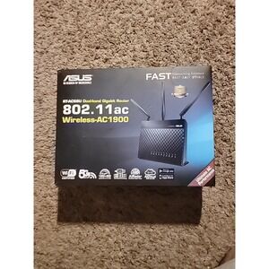 ASUS Router (RT-AC68R)   Wireless-AC1900‎ Dual-Band Gigabit Router